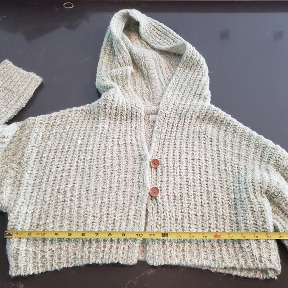 Musinsa (RE_L) green cropped cardigan - Picture 4 of 7